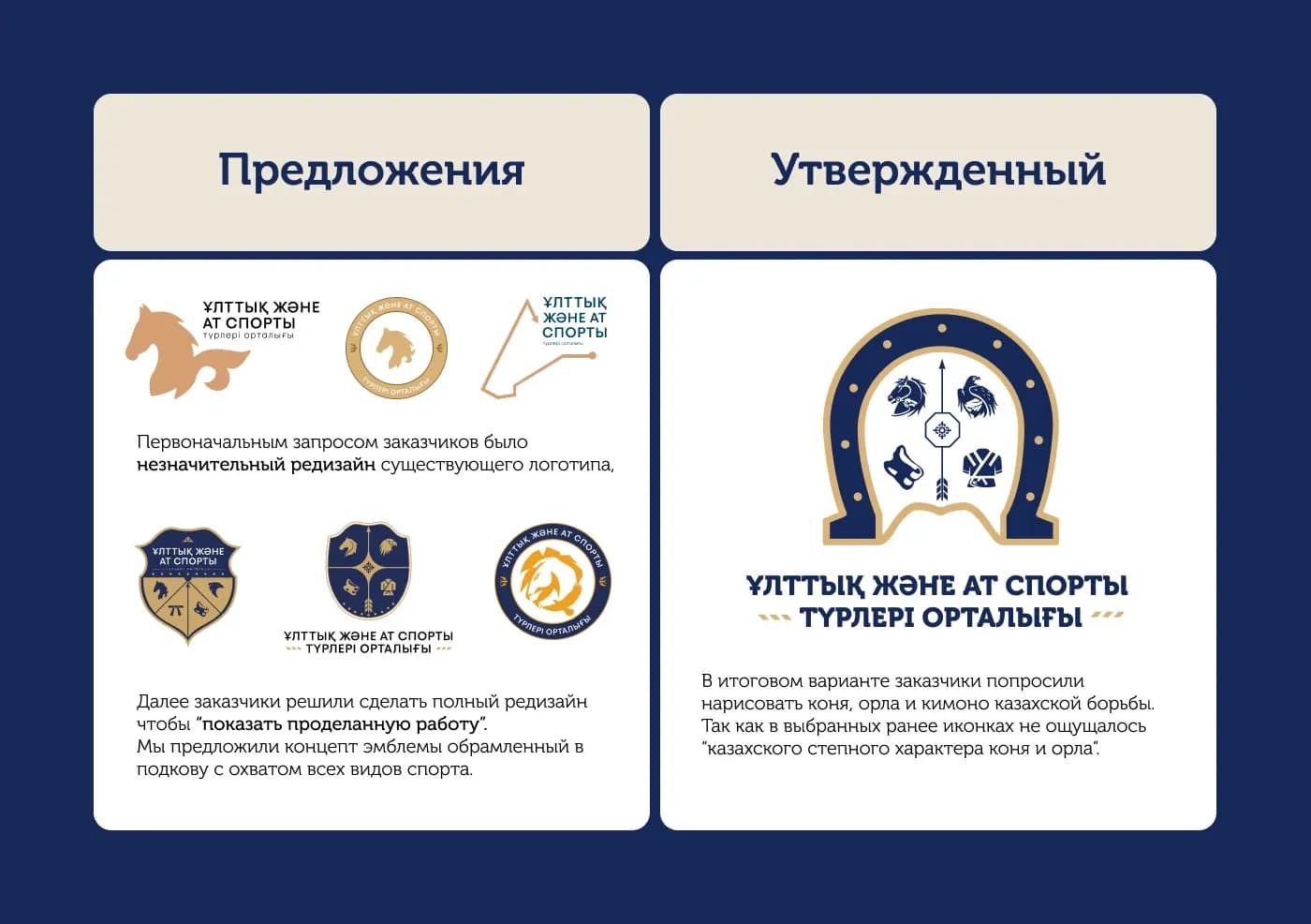 Айдентика Центра национальных и конных видов спорта — слайд 5